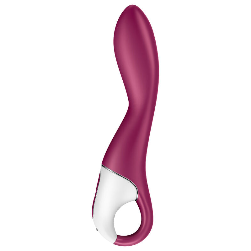 Satisfyer - Vibromasseur Point G Chauffant Connecté Heated Thrill - Rose