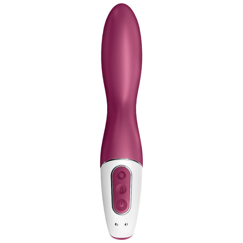 Satisfyer - Vibromasseur Point G Chauffant Connecté Heated Thrill - Rose