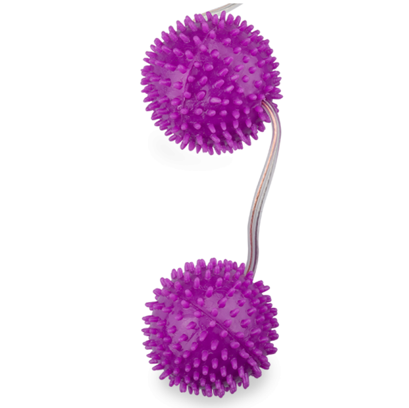 Baile - Boules Anales avec Picots 3,6 cm - Violet