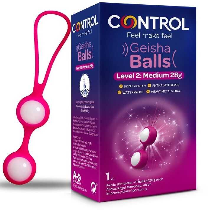 Control Boules de Geisha Renforcement du périnée Niveau 2 28g