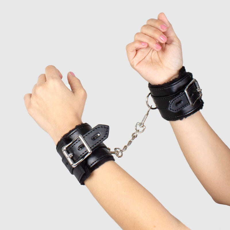 Secret Play - Menottes de Bondage BDSM - Noir