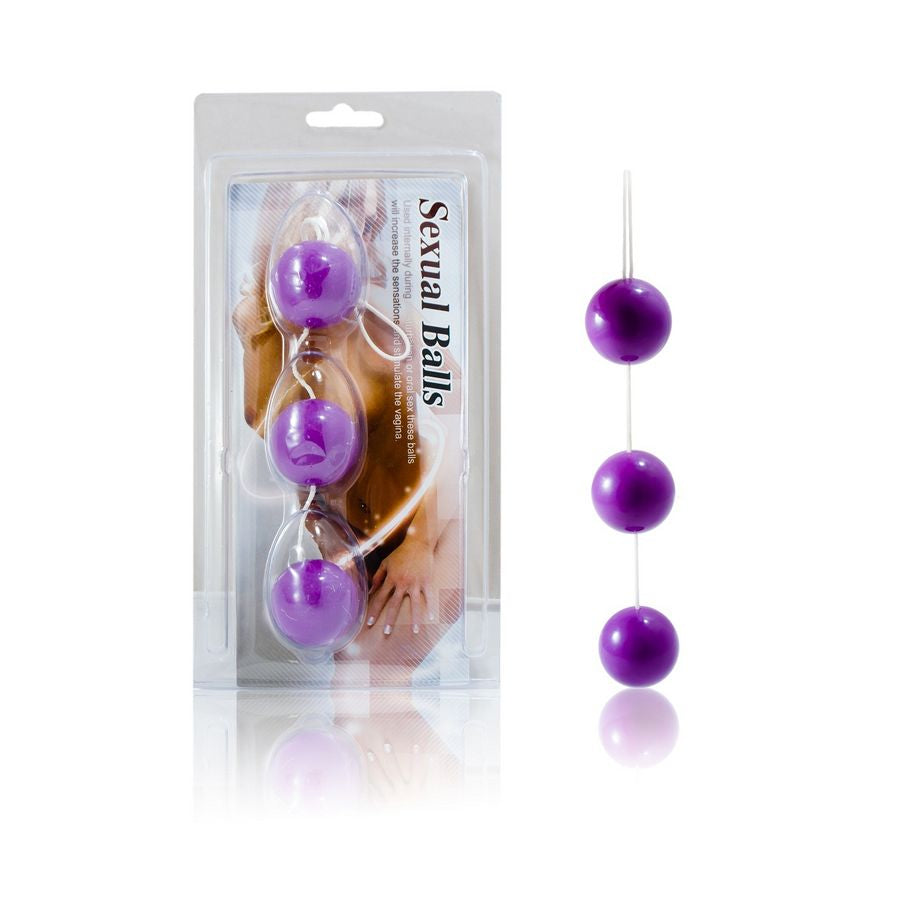 Baile - Boules Anales 34 mm - Violet