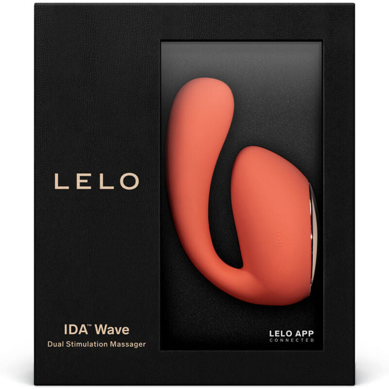 LELO - Vibro Connecté double Stimulation IDA Wave - Corail