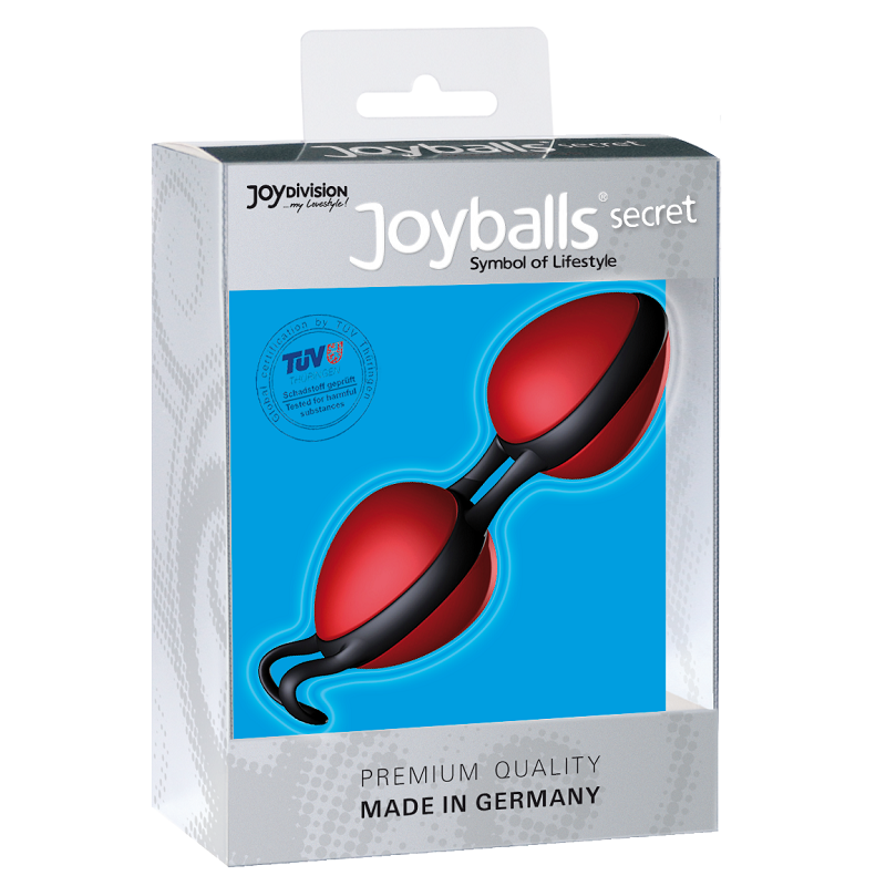Joydivion joyballs - boules chinois secret noires et rouges