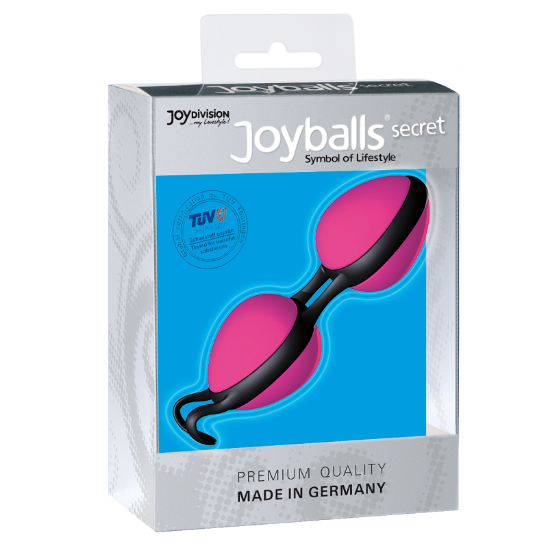 Joydivion joyballs - boules chinois secret noires et rose
