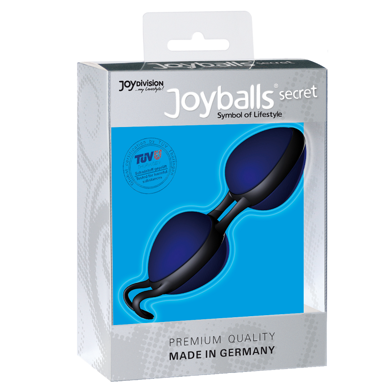 Joydivion joyballs - boules chinois secret noires et bleues