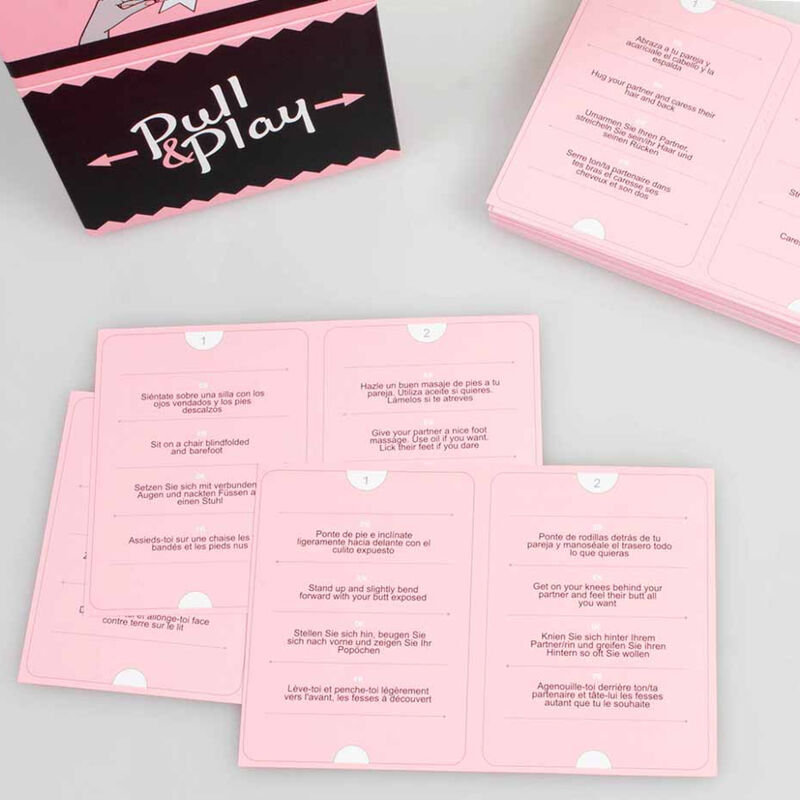 Secret Play - Jeu de Cartes Couple Pull & Play