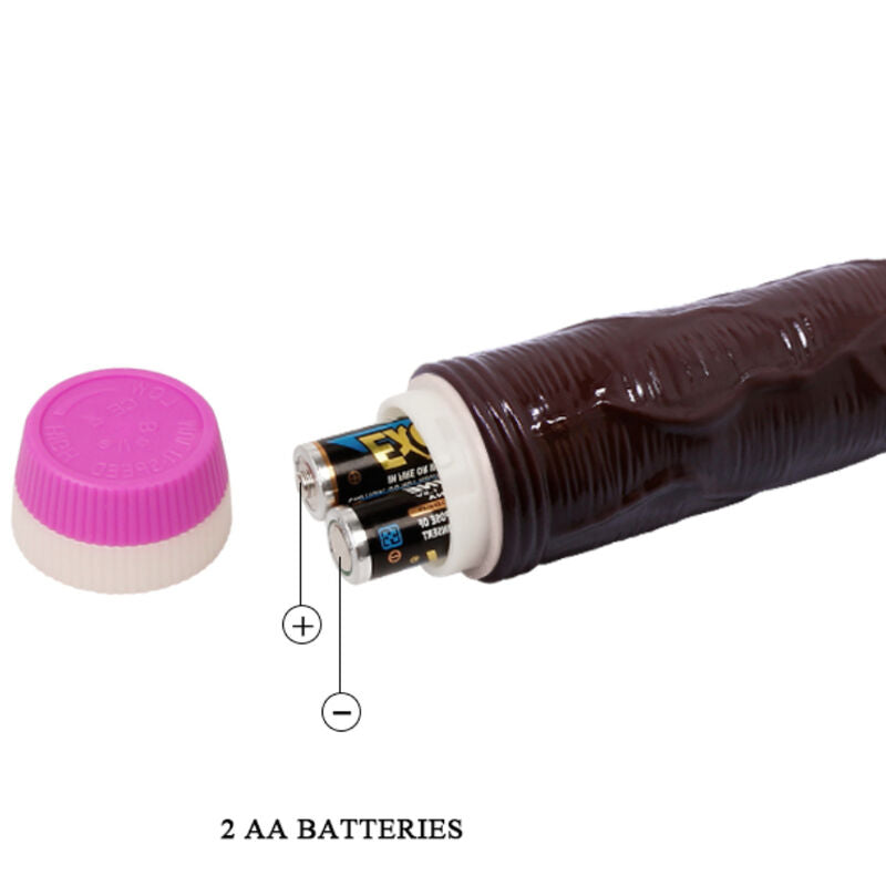 Baile - Vibromasseur Réaliste Vibrant 23 cm - Marron