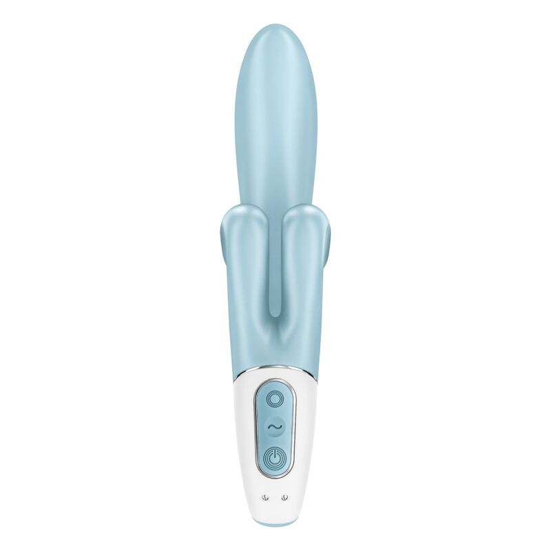 Satisfyer - Vibromasseur Rabbit Flexible Touch Me - Bleu