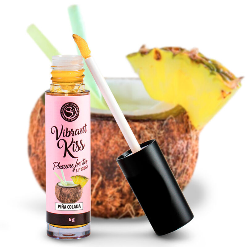 Secret Play - Gloss Vibrant Kiss saveur Piña Colada