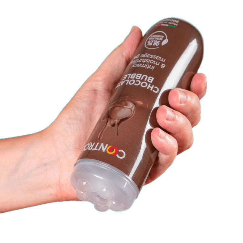 Control – Gel 3 en 1 Massage, Lubrifiant & Hydratant Chocolat – 200 ml