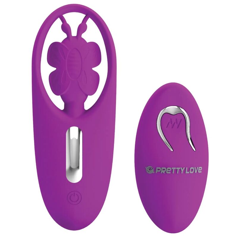 Pretty Love Culotte vibrante avec Télécommande Dancing Butterfly Violet