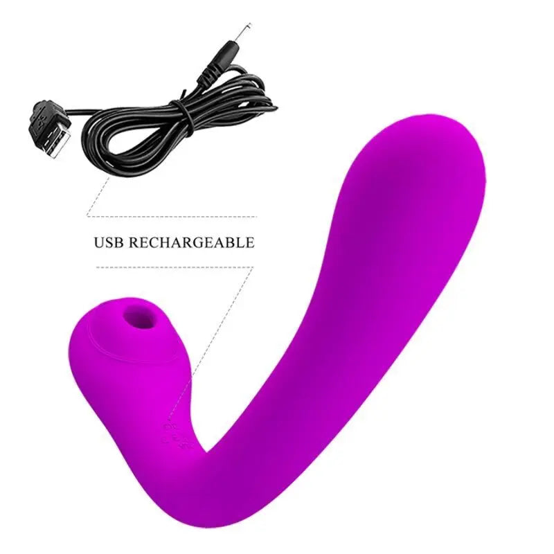 Vibromasseur Double Stimulation Alex Lilas - Pretty Love
