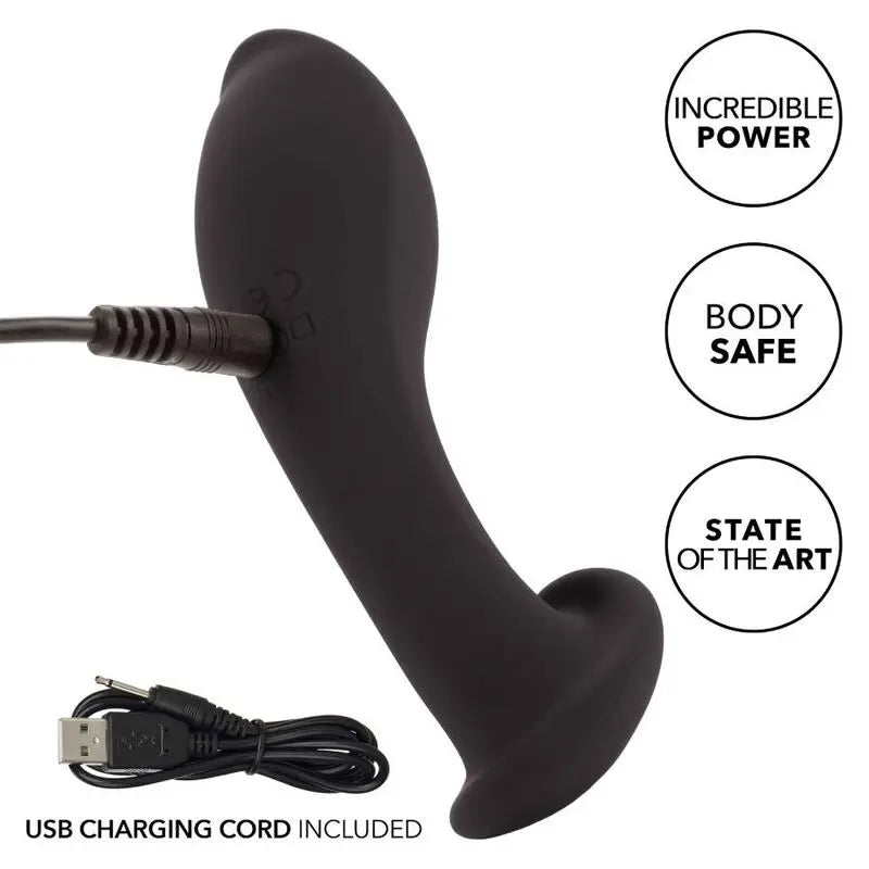 Sonde Anale Vibrante Eclipse Silicone Liquide - CalExotics