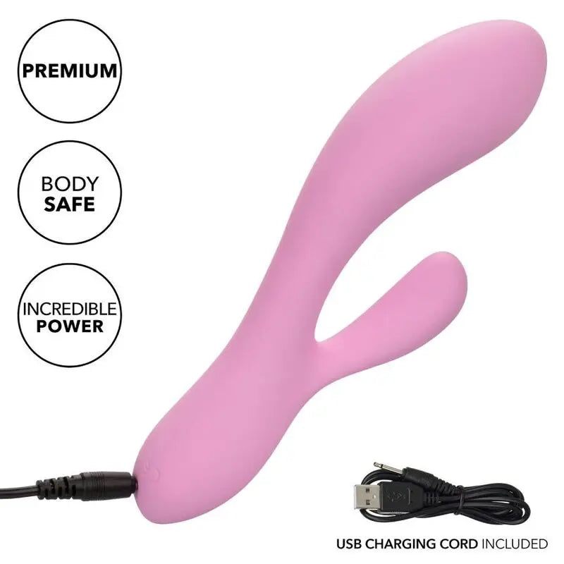 Vibromasseur Rabbit Contour Zoie Rose - CalExotics