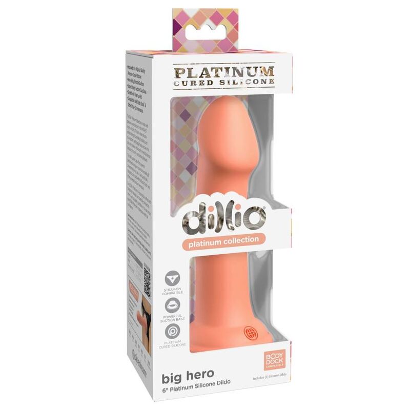 Dillio - grand héros 15,24 cm orange