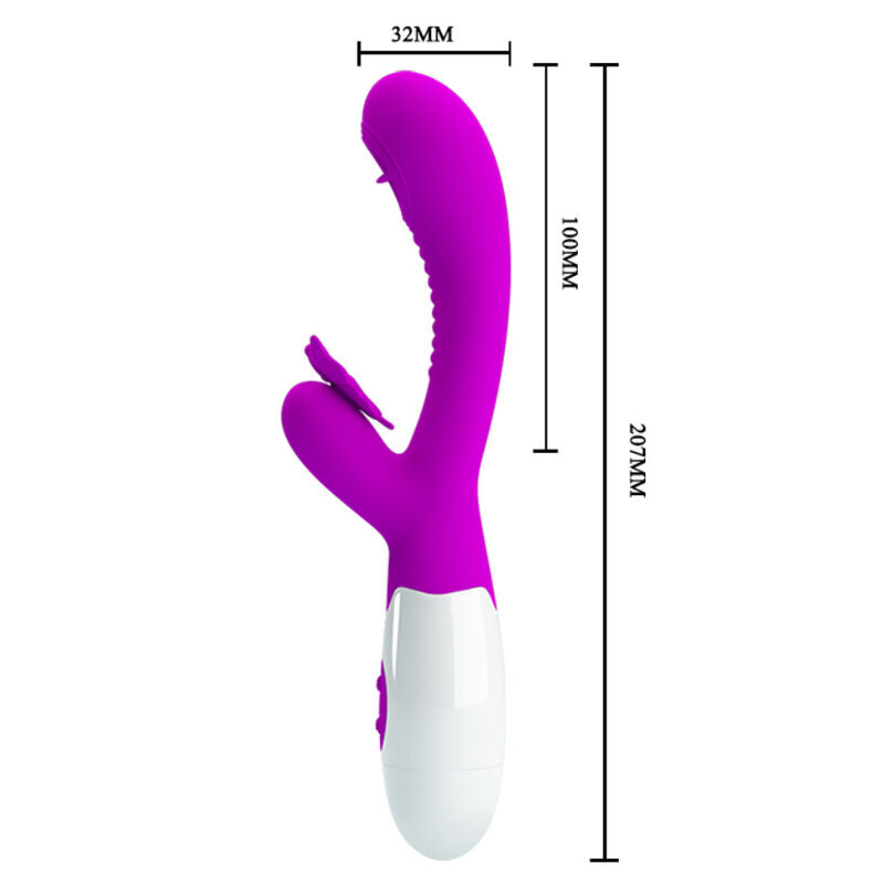 Pretty Love – Vibromasseur Rabbit double stimulation Lilas