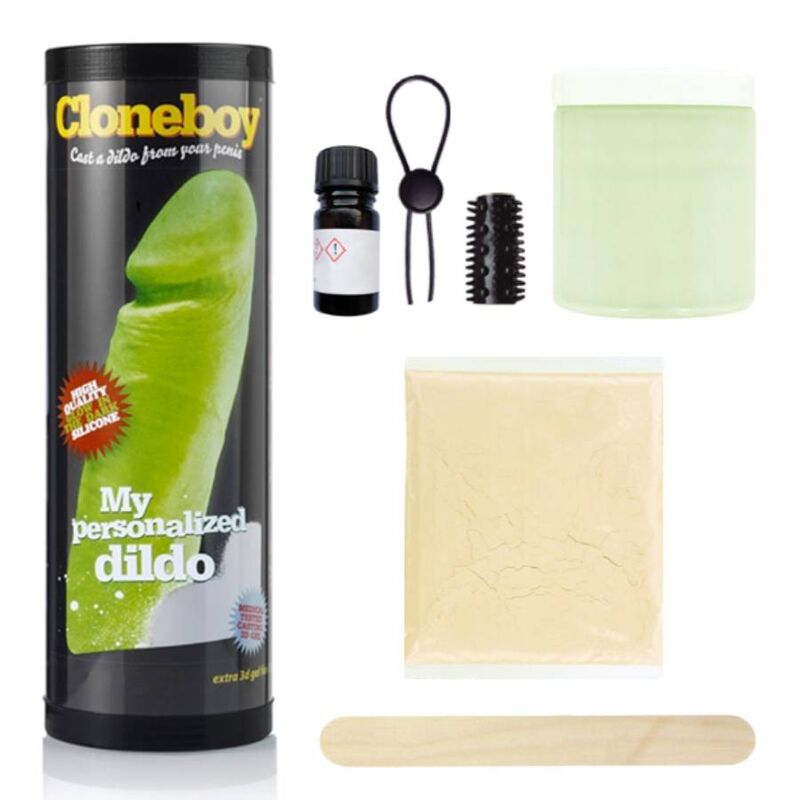 Cloneboy – Kit de moulage de pénis phosphorescent
