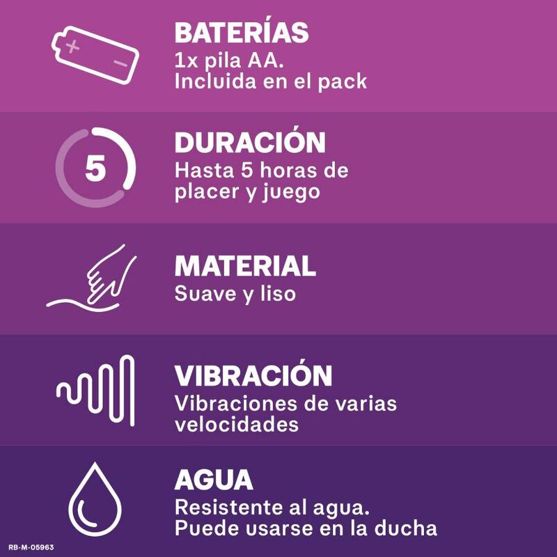 Durex - Vibrateur intense orgasmic pure fantasy