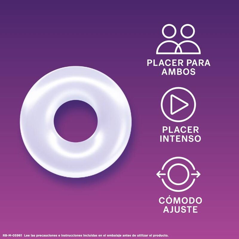Durex - Anneau Penien Érection Pleasure Ring