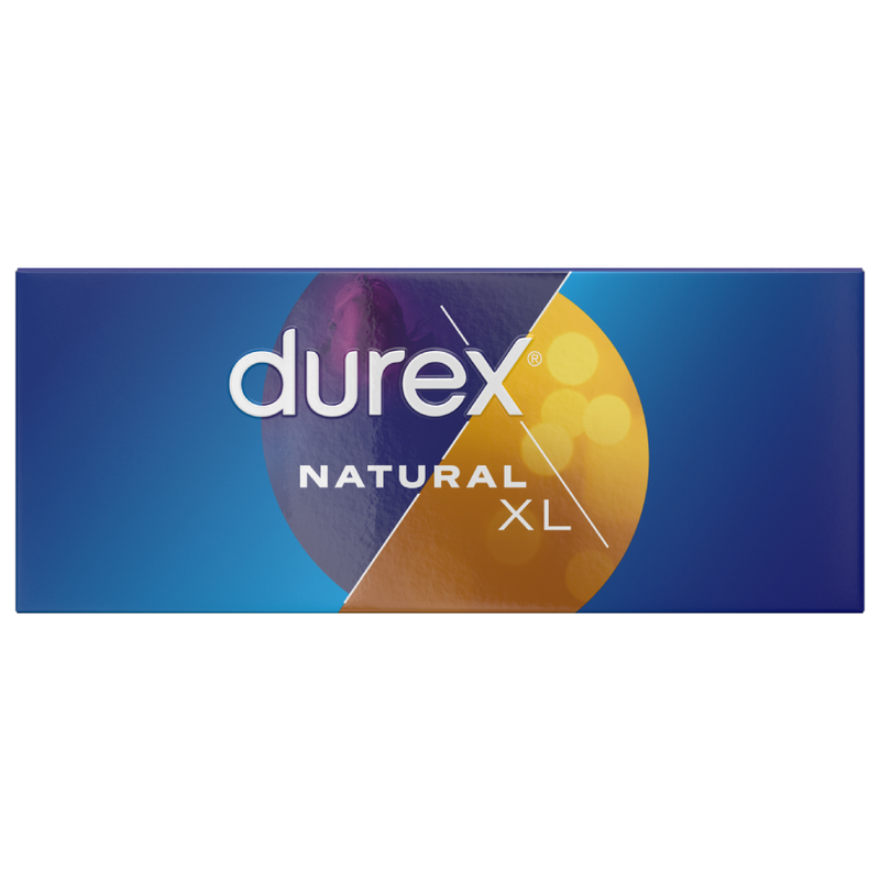 Durex - Boite 144 préservatifs Naturel XL