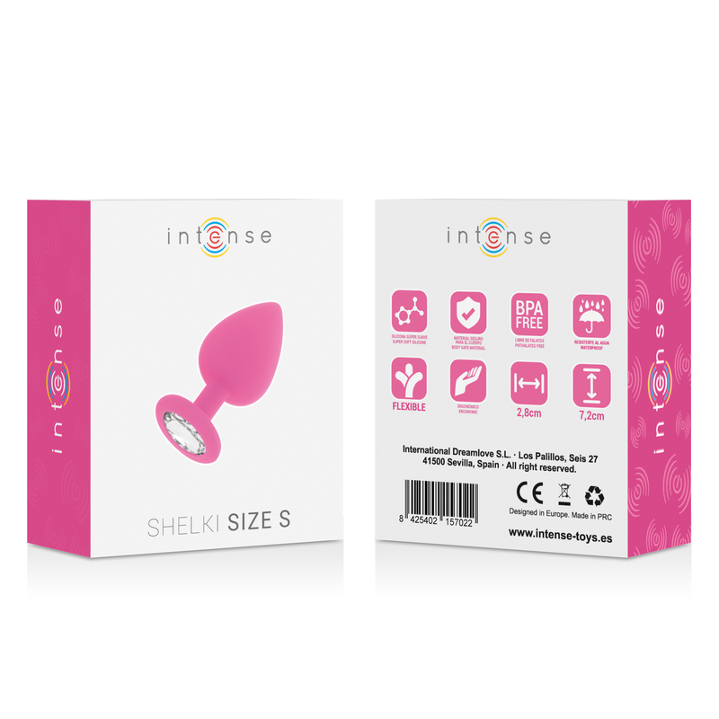 Intense - plug anal shelki s fuchsia