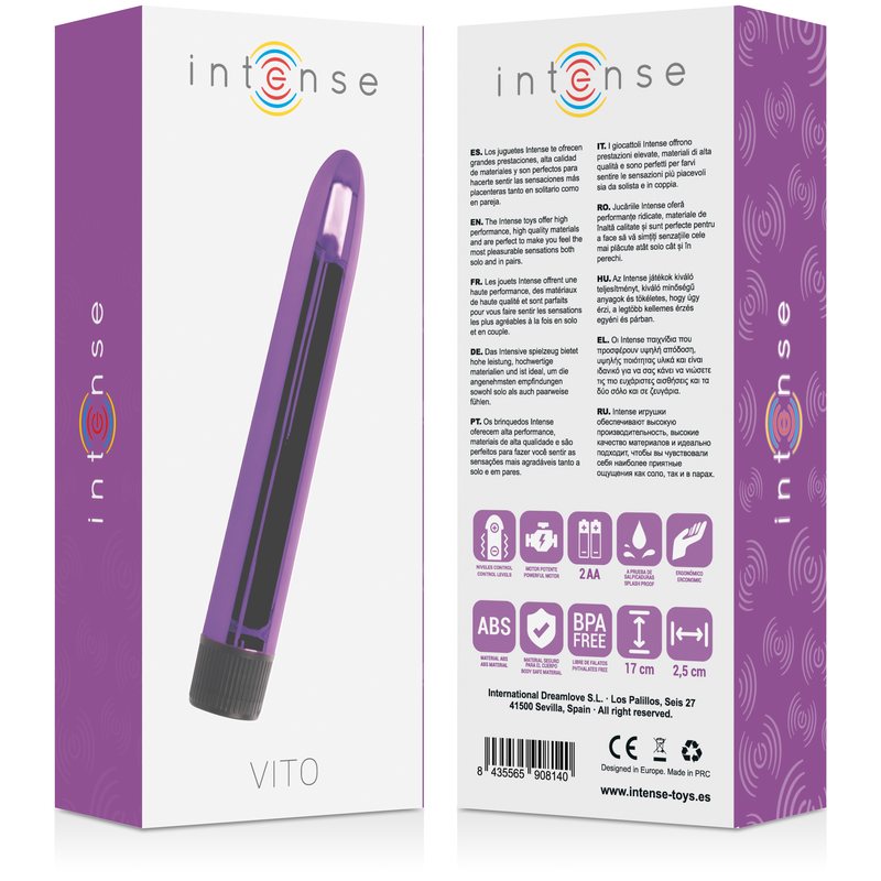 Intense - vibrateur vito lilas