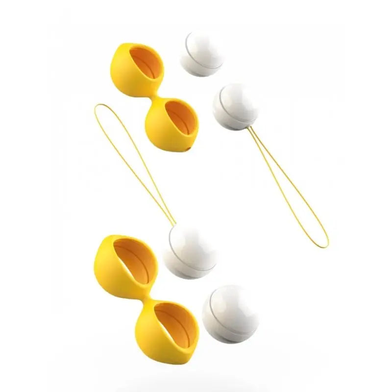 B Swish - 2 Boules de Geisha Bfit Classic - Jaune