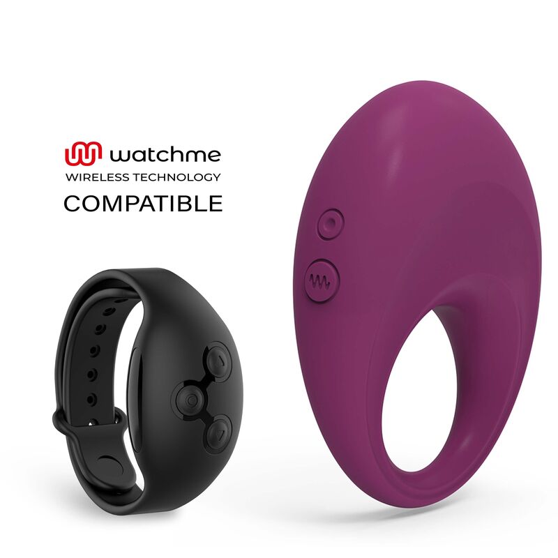 Coverme - bague rechargeable dylan compatible avec la technologie sans fil watchme