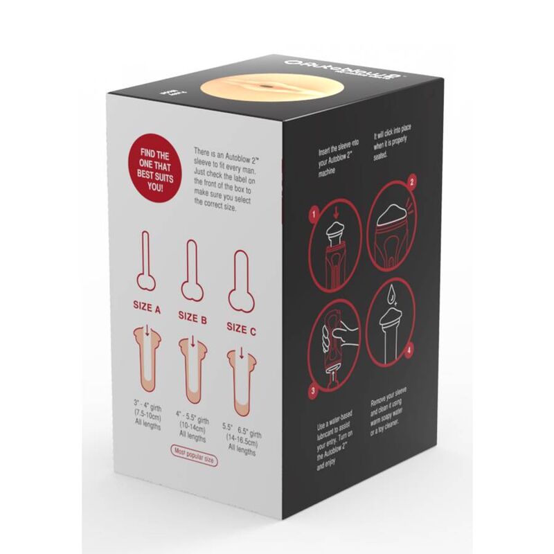 Autoblow - Gaine Vagin pour Masturbateur Autoblow 2 - Taille C