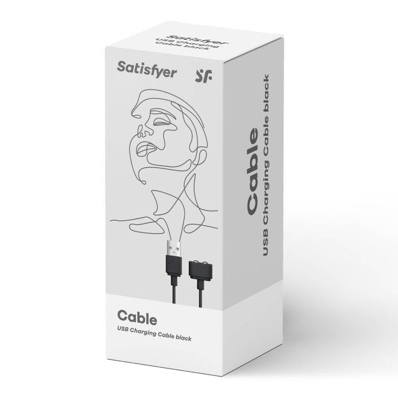 Satisfyer - Chargeur USB pour Satisfyer - Noir