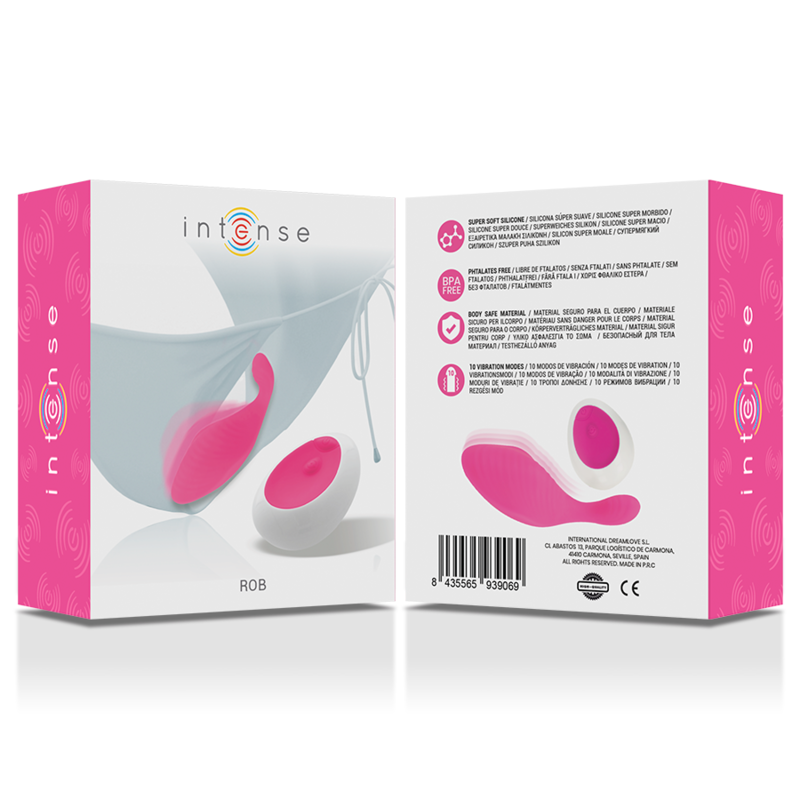 Intense Vibro de culotte avec Télécommande Rob Rose