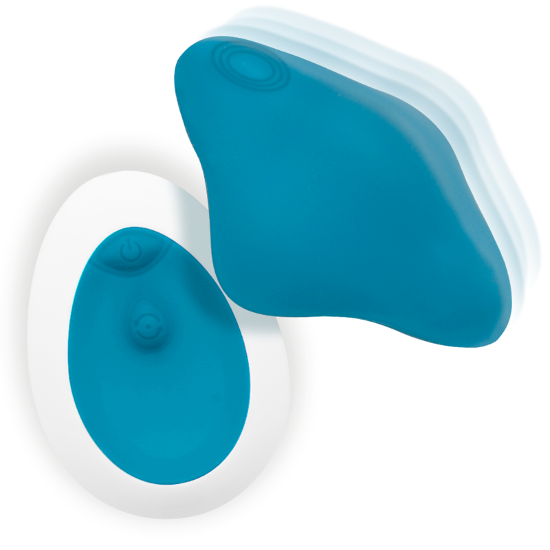 Intense Vibro de culotte avec Télécommande Samantha Bleu