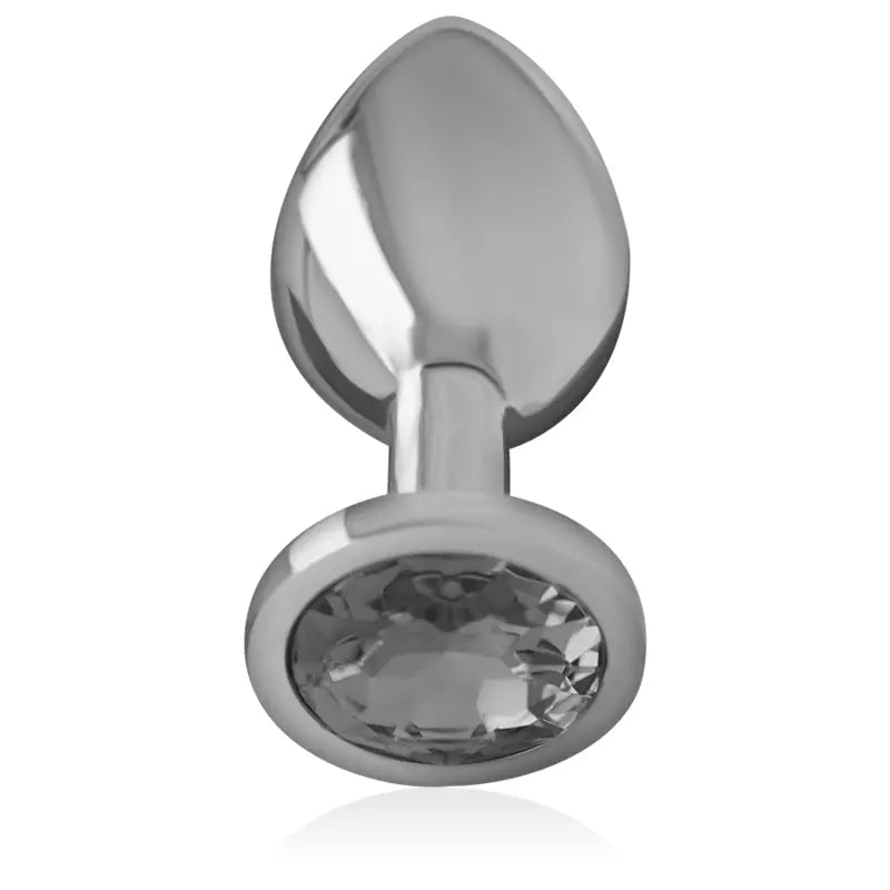 Plug Anal Bijou Intense Verre Noir Taille L - Intense