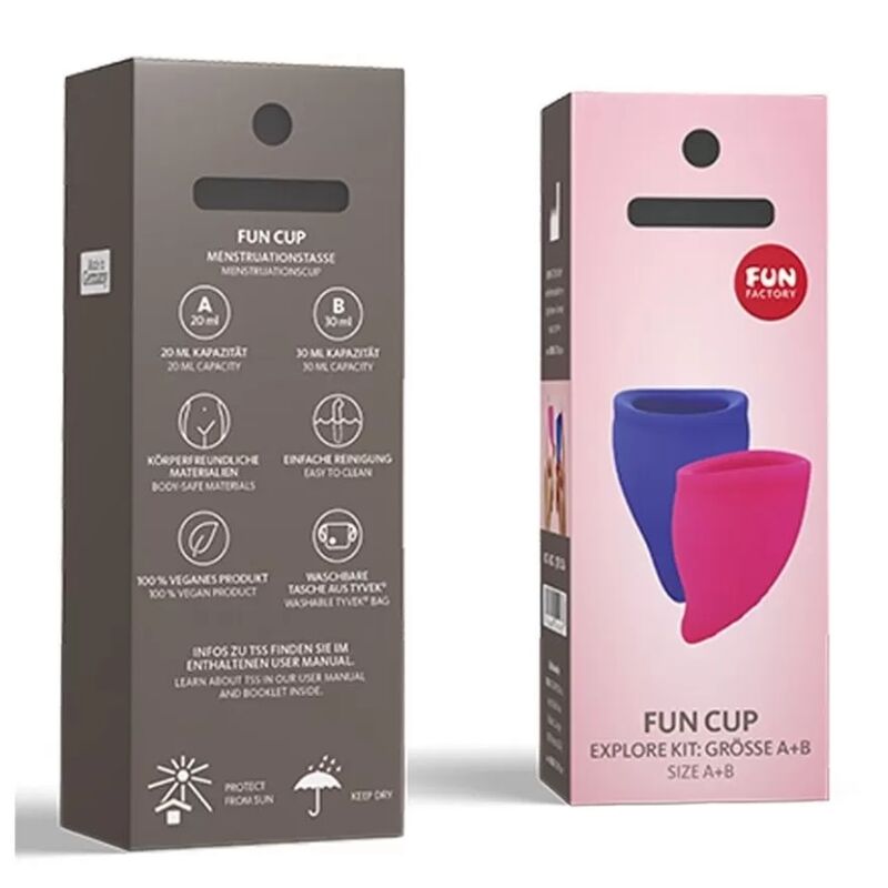 Fun factory - Kit Coupe Menstruelle Fun cup