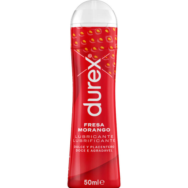 Durex - Gel Lubrifiant Saveur Fraise - 50 ml