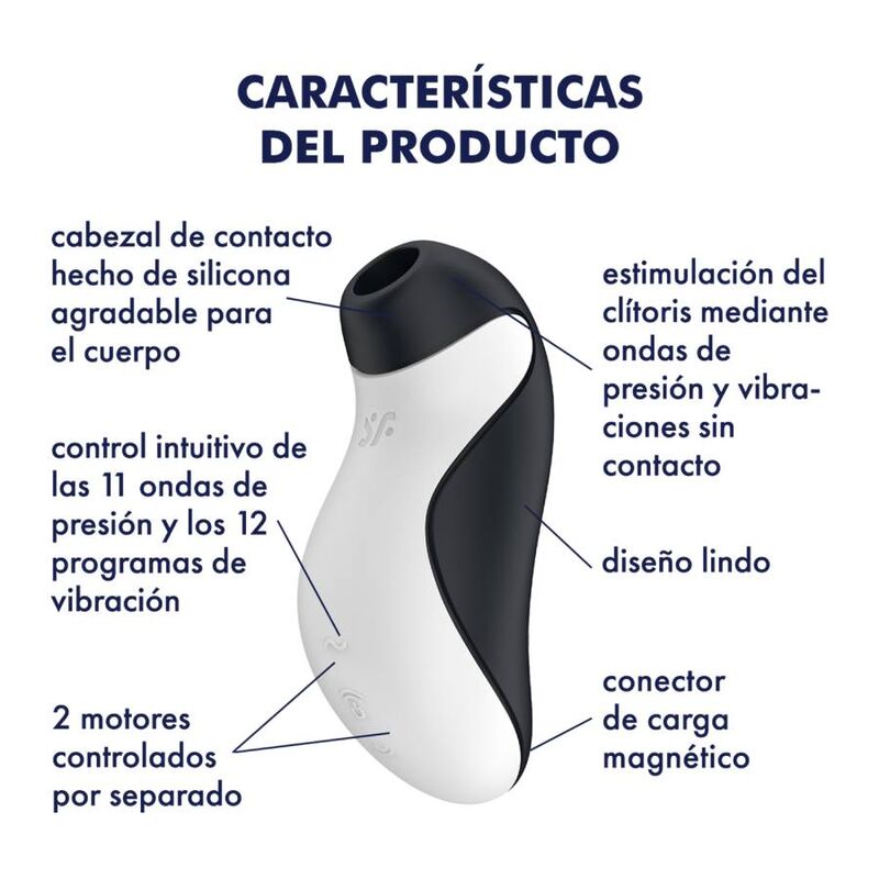 Satisfyer - Stimulateur Clitoridien Orca en Forme de Pingouin