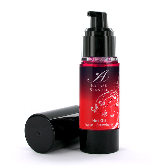 Extase sensual - huile stimulante chaleur fraise 30 ml
