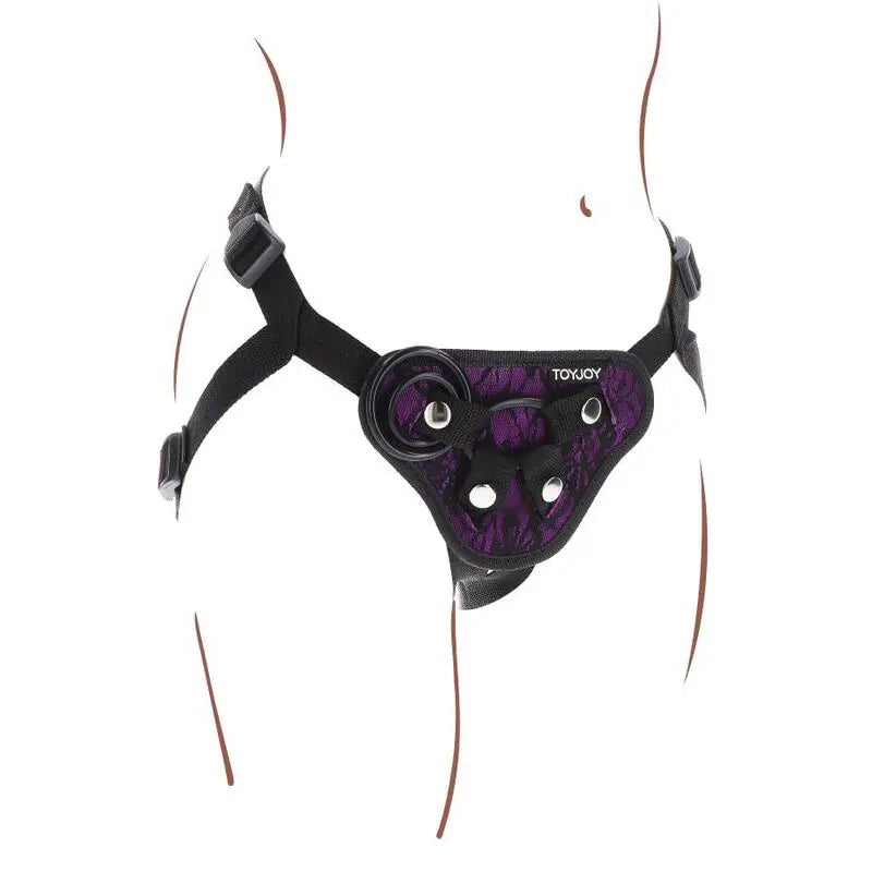 Harnais Universel Get Real Dentelle Violet - Get Real