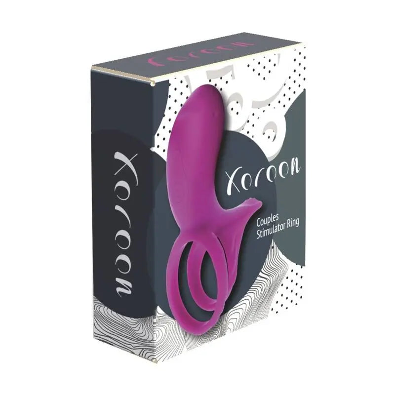 Anneau Vibrant Couple Stimulateur Fuchsia - Xocoon - XOCOON