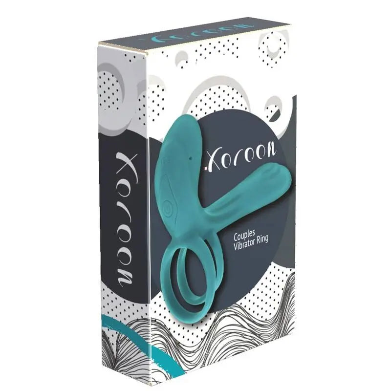 Anneau pénien vibrant Couples vert - Xocoon - XOCOON