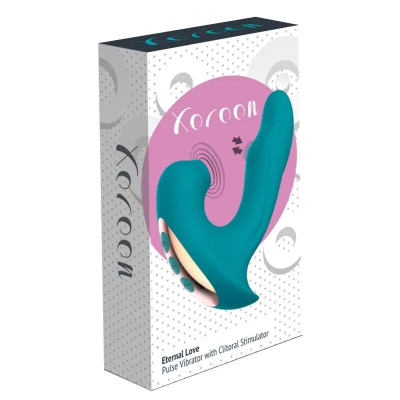 Stimulateur couple Eternal Love Vibe vert - Xocoon