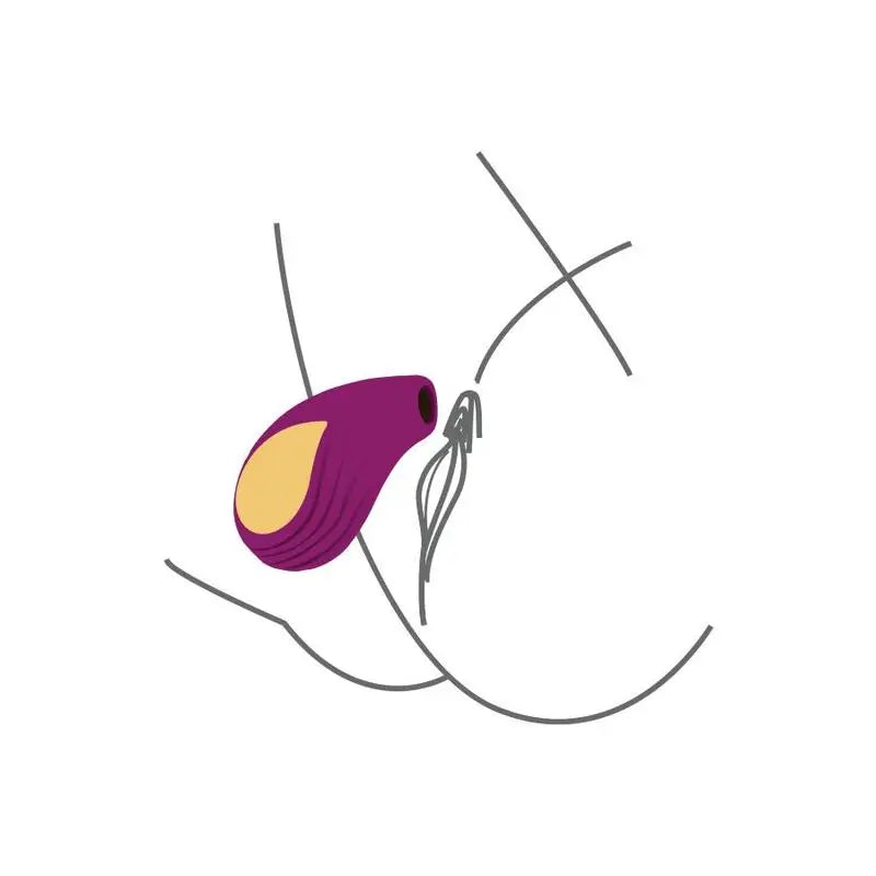 Stimulateur clitoridien Divine Love violet - Xocoon