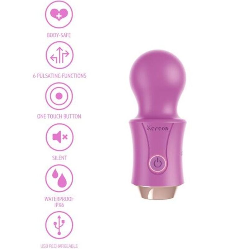 Xocoon Masseur wand de voyage Fuchsia