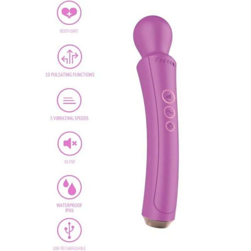Xocoon - Baguette de massage - Fuchsia
