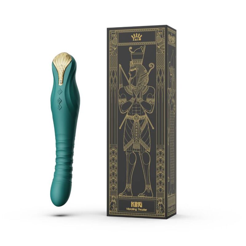 Zalo - Vibromasseur Va-et-Vient King Vibrating Thruster - Vert