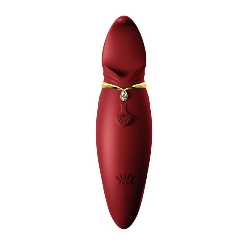 Zalo - Vibromasseur Clitoridien Silicone Hero Pulsewave - Rouge