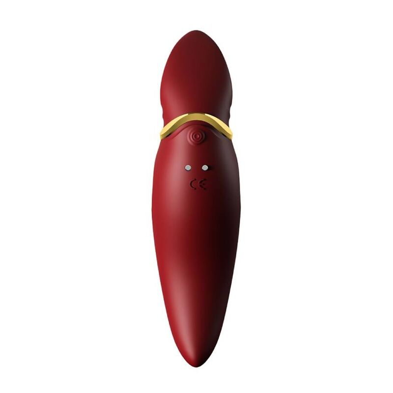 Zalo - Vibromasseur Clitoridien Silicone Hero Pulsewave - Rouge
