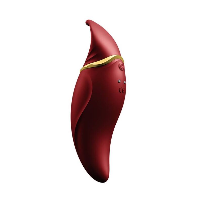 Zalo - Vibromasseur Clitoridien Silicone Hero Pulsewave - Rouge