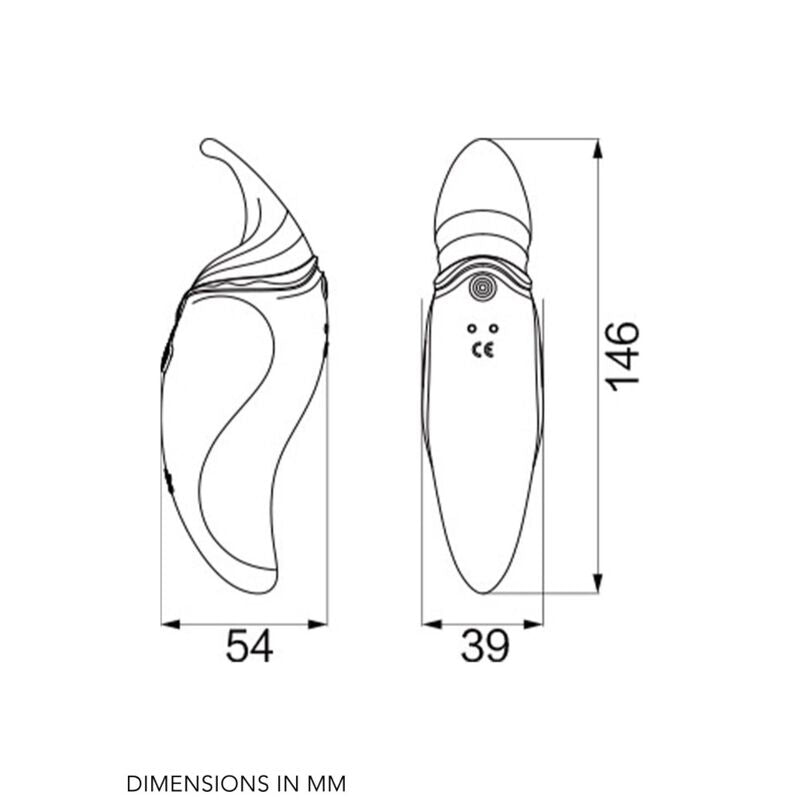 Zalo - Vibromasseur Clitoridien Silicone Hero Pulsewave - Rouge